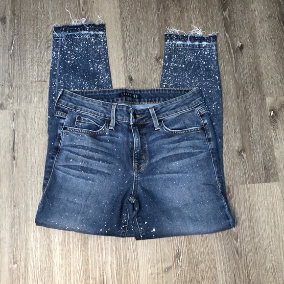 Level 99 Amber Galaxy silver splattered jeans - Picture 4 of 10